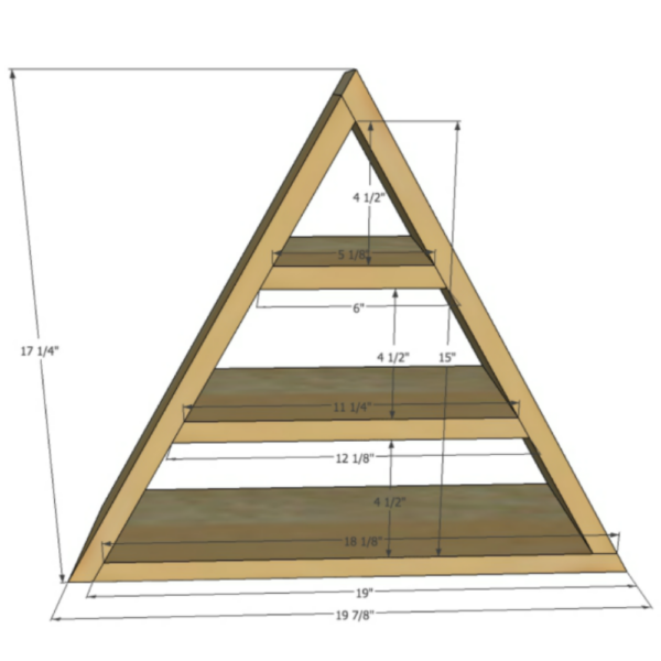 Small Triangle Shelf