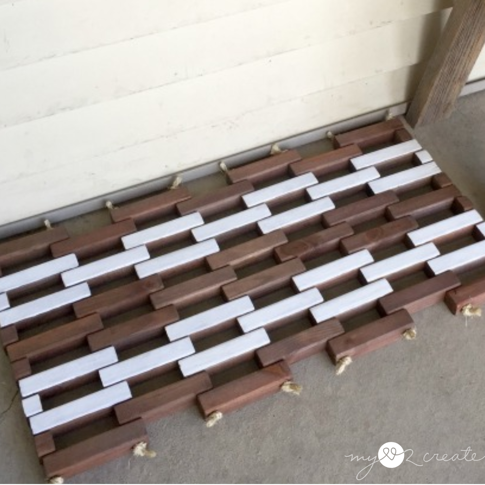 Reversible Wooden Doormat Building Plans